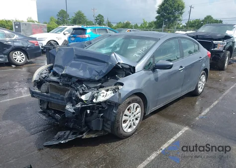 2014 Kia Forte Lx from USA, damaged, VIN KNAFK4A67E5068334